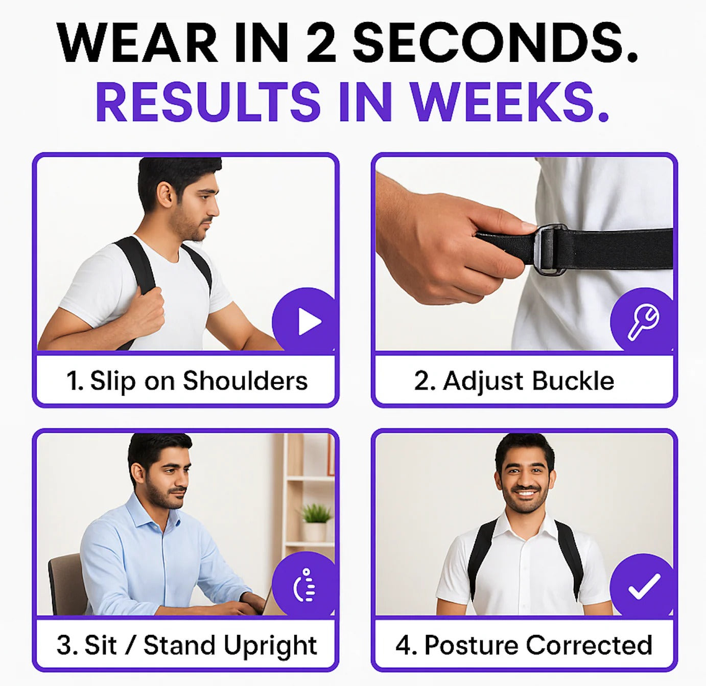 PostureUp: Slouching Pain Relief Belt